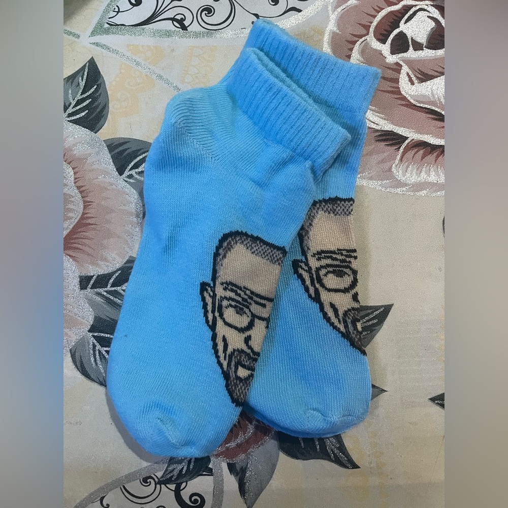 NWT Breaking Bad Walt White Face Socks
